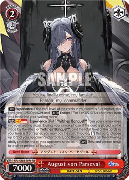 August von Parseval (V.1 - Double Rare) - Azur Lane