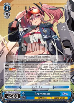 Bremerton (V.1 - Double Rare) - Azur Lane
