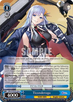 Ticonderoga (V.1 - Uncommon) - Azur Lane