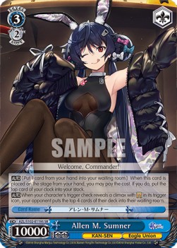 Allen M. Sumner (V.2 - Super Rare) - Azur Lane