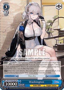 Washington (V.2 - Super Rare) - Azur Lane
