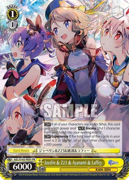 Javelin & Z23 & Ayanami & Laffey - Azur Lane