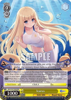Icarus (V.2 - Triple Rare) - Azur Lane