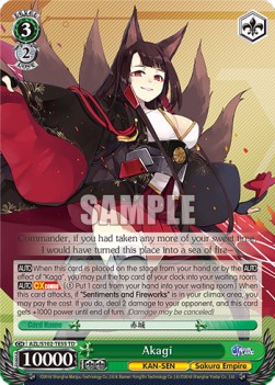 Akagi (V.1 - Trial Deck) - Azur Lane
