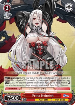 Prinz Heinrich (V.1 - Trial Deck) - Azur Lane