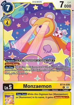 Monzaemon (BT14-039) - Blast Ace