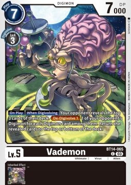 Vademon (BT14-065) - Blast Ace