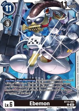 Ebemon (BT14-067) - Blast Ace