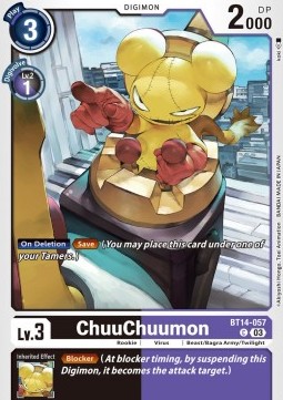 ChuuChuumon (BT14-057) - Blast Ace
