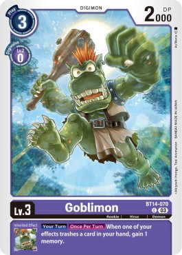 Goblimon (BT14-070) - Blast Ace