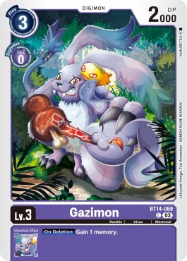Gazimon (BT14-069) - Blast Ace