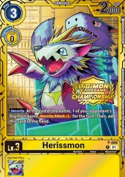 Herissmon (P-068) - Championship 2023 Promos