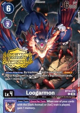 Loogarmon (BT14-074) - Championship 2023 Promos