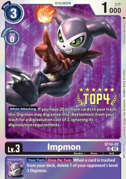 Impmon (ST14-02) - Championship 2023 Promos