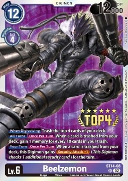 Beelzemon (ST14-08) - Championship 2023 Promos
