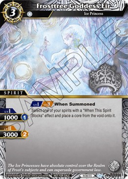 Frosttree Goddess Eir (V.1 - Common) - Organized Play 2023 Promos