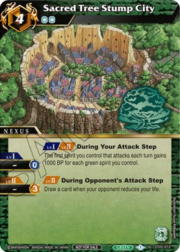 Sacred Tree Stump City (V.1 - Uncommon) - Organized Play 2023 Promos