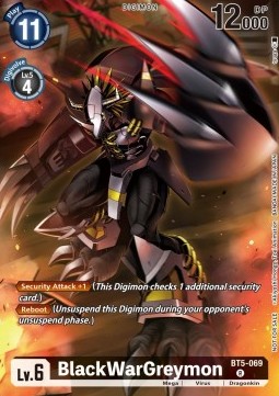 BlackWarGreymon (BT5-069) - Tamer Party Event Promos