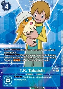 T.K. Takaishi (BT8-087) - Tamer Party Event Promos