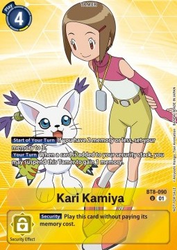 Kari Kamiya (BT8-090) - Tamer Party Event Promos
