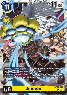 Jijimon (BT14-040) - Blast Ace