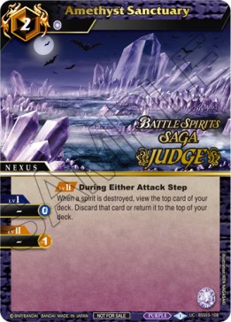 Amethyst Sanctuary - Judge Promos