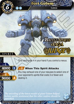 Fort Golem - Judge Promos