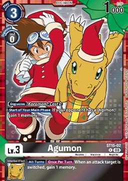 Agumon (ST15-02) - Unnumbered Promos