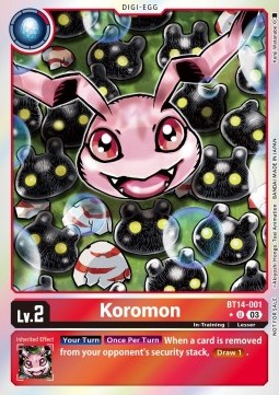 Koromon (BT14-001) (V.2) - Promos: Blast Ace
