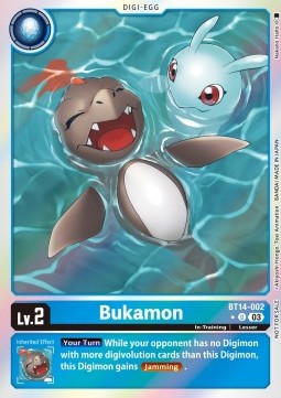 Bukamon (BT14-002) (V.2) - Promos: Blast Ace