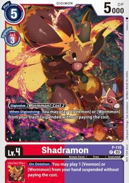 Shadramon (P-110) - Promos
