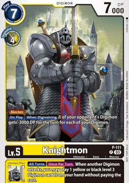 Knightmon (P-111) - Promos