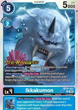 Ikkakumon (BT14-023) - Promos: Blast Ace