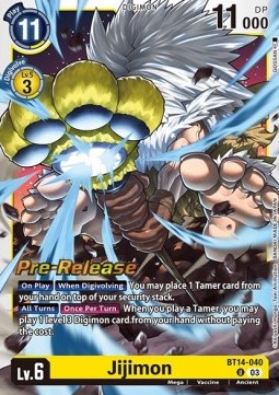 Jijimon (BT14-040) - Promos: Blast Ace