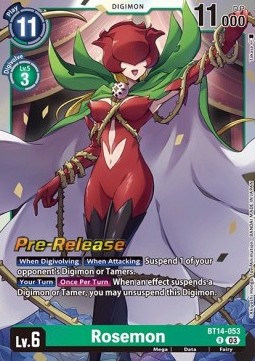 Rosemon (BT14-053) - Promos: Blast Ace