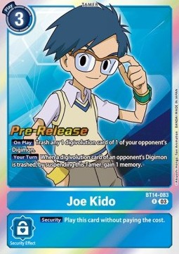 Joe Kido (BT14-083) - Promos: Blast Ace