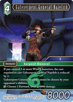Galeserpent General Najelith (21-056) - Beyond Destiny