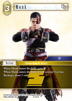 Monk(21-077) - Beyond Destiny