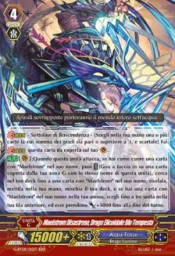 Blue Storm Helical Dragon, Disaster Maelstrom [G Format] (V.1 - Triple Rare) - Collezione del Combattente Vol.2