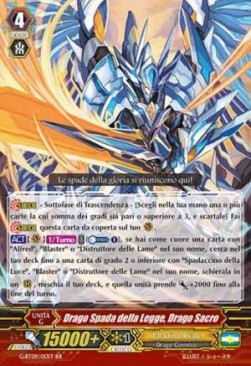 Holy Dragon, Legit Sword Dragon [G Format] - Collezione del Combattente Vol.2