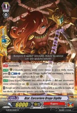 Seal Dragon Prison Guard, Atar [G Format] - Collezione del Combattente Vol.2