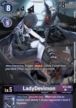 LadyDevimon (BT3-088) - Blast Ace