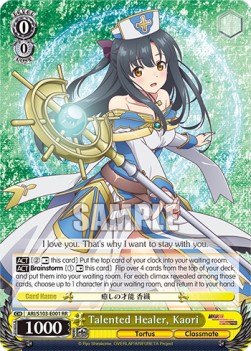 Talented Healer, Kaori (V.1 - Double Rare) - Arifureta: From Commonplace to World’s Strongest