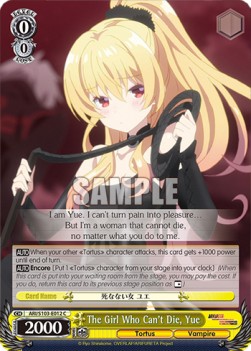 The Girl Who Can't Die, Yue - Arifureta: From Commonplace to World’s Strongest
