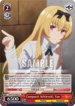 Conquest Achieved, Yue - Arifureta: From Commonplace to World’s Strongest