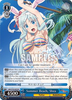 Summer Beach, Shea (V.1 - Rare) - Arifureta: From Commonplace to World’s Strongest