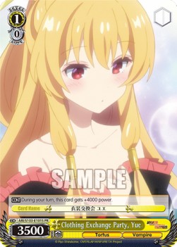 Clothing Exchange Party, Yue (V.2 - Promo) - Arifureta: From Commonplace to World’s Strongest