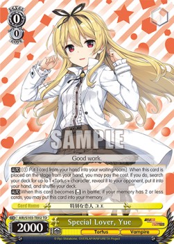 Special Lover, Yue (V.1 - Trial Deck) - Arifureta: From Commonplace to World’s Strongest