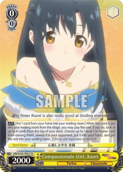 Compassionate Girl, Kaori (V.1 - Trial Deck) - Arifureta: From Commonplace to World’s Strongest