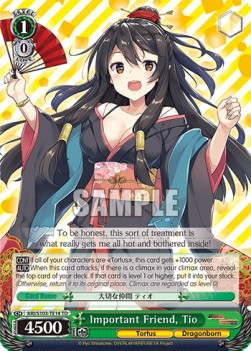 Important Friend, Tio (V.1 - Trial Deck) - Arifureta: From Commonplace to World’s Strongest